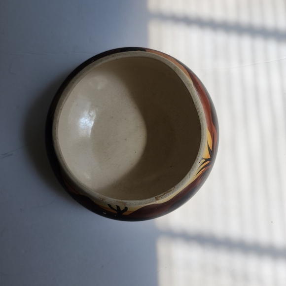 Vintage hand painted succulent pottery - Picture 3 of 11